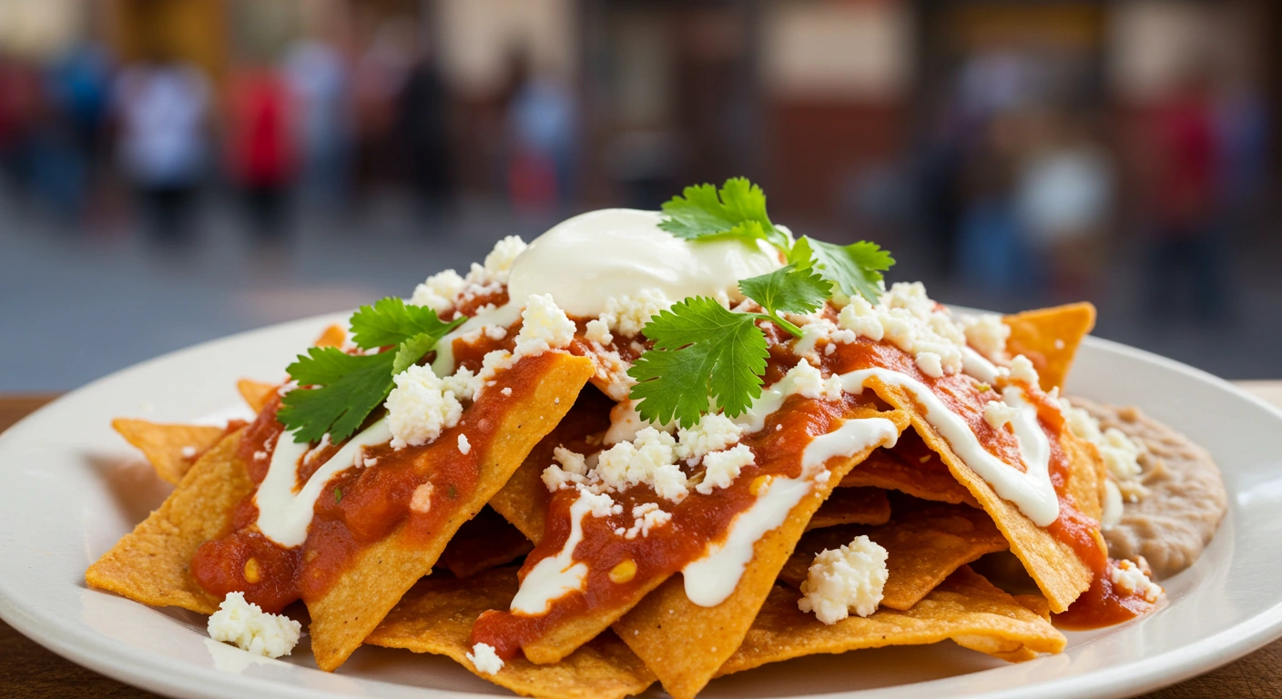 Mexican Chilaquiles 🇲🇽 - tertiary view